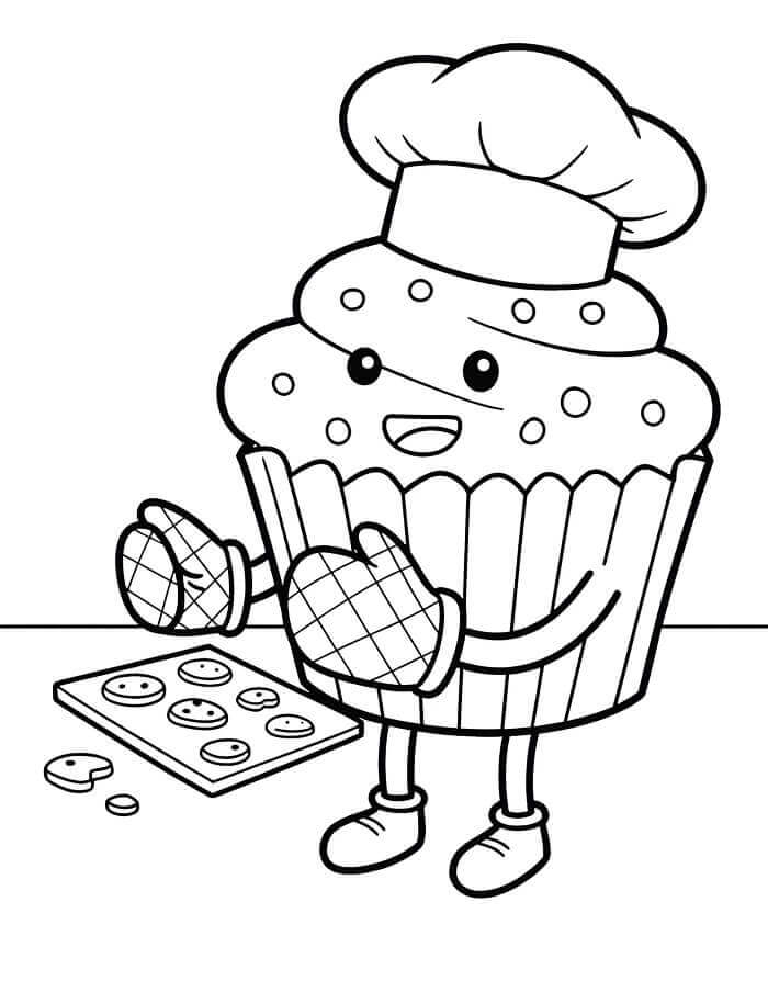 Aranyos Cupcake