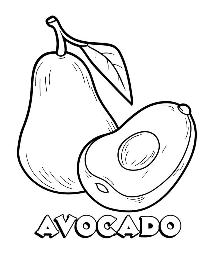 Avokádó Gyümölcs