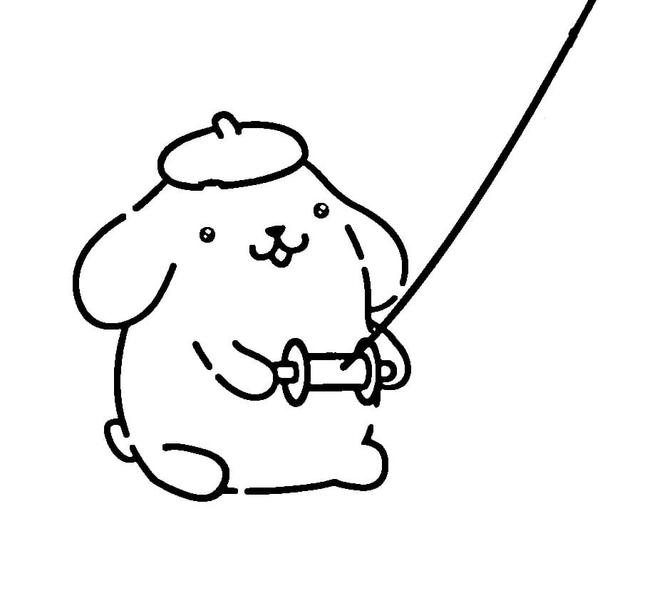Egyszerű Pompompurin