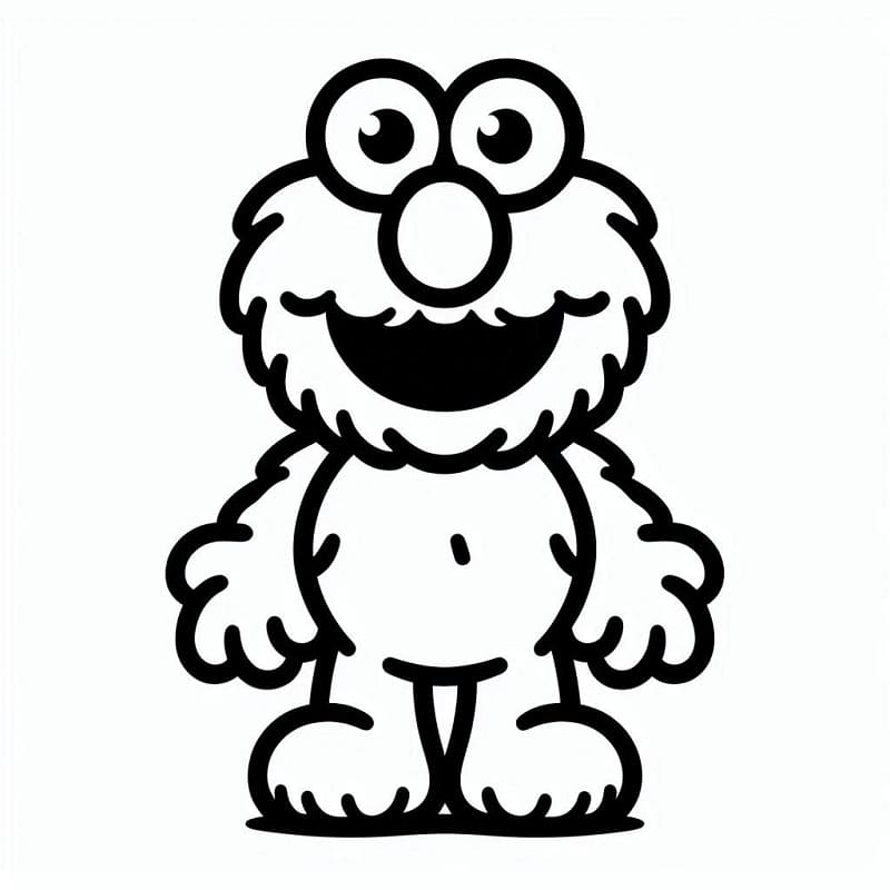 Elmo Kiszínezéshez