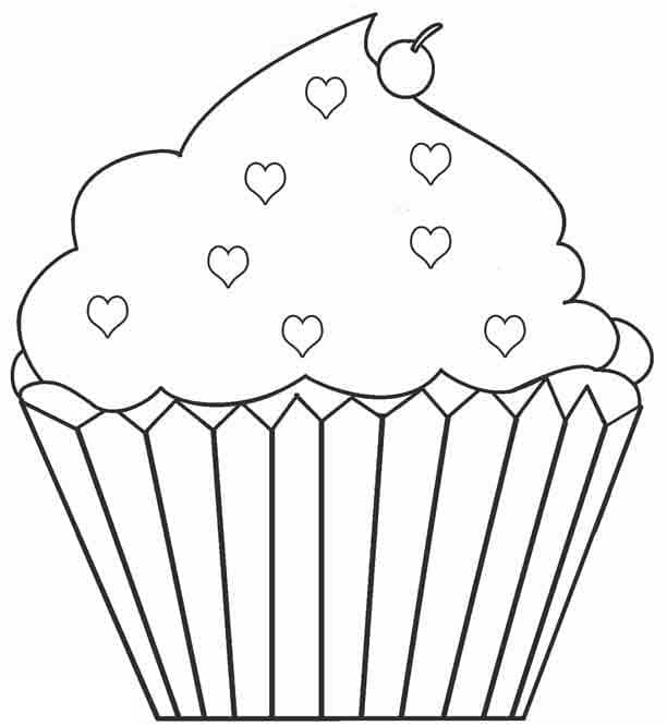 Ingyenes Cupcake Nyomtatáshoz
