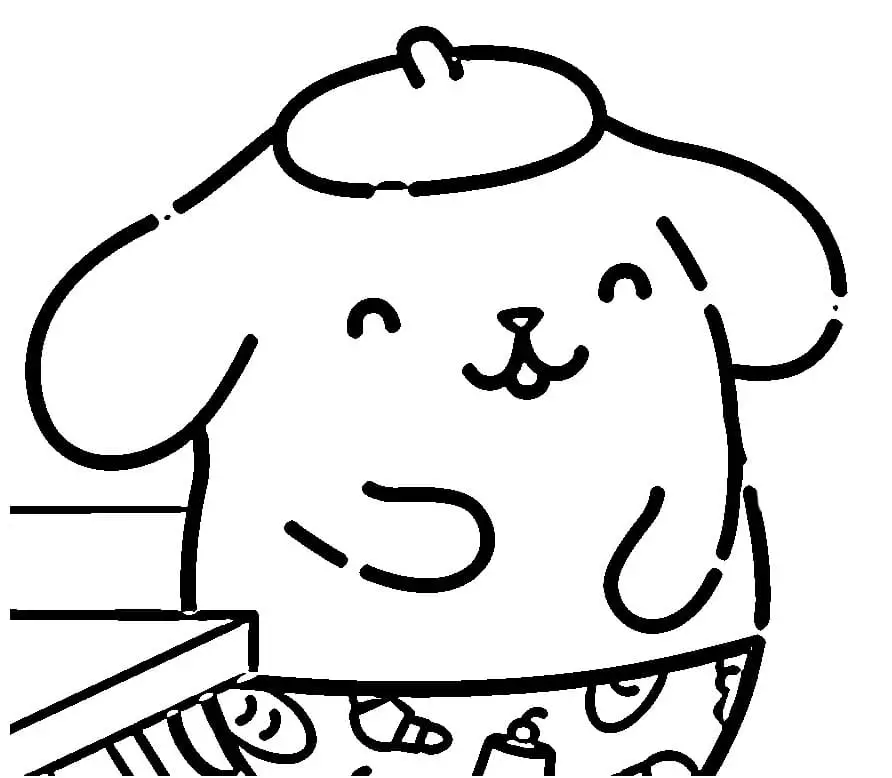 Ingyenes Pompompurin Nyomtatáshoz