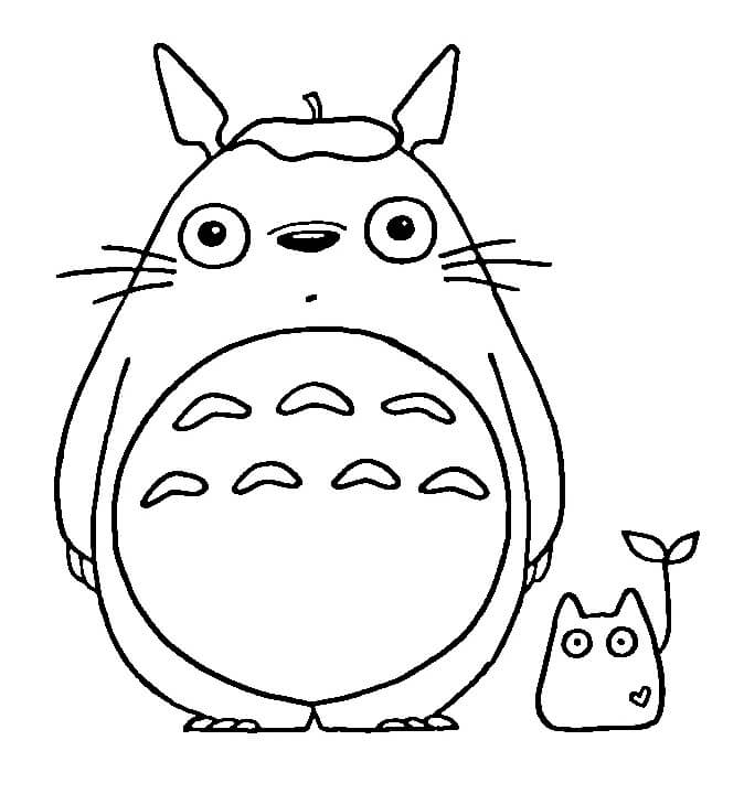 Ingyenes Totoro Nyomtatáshoz