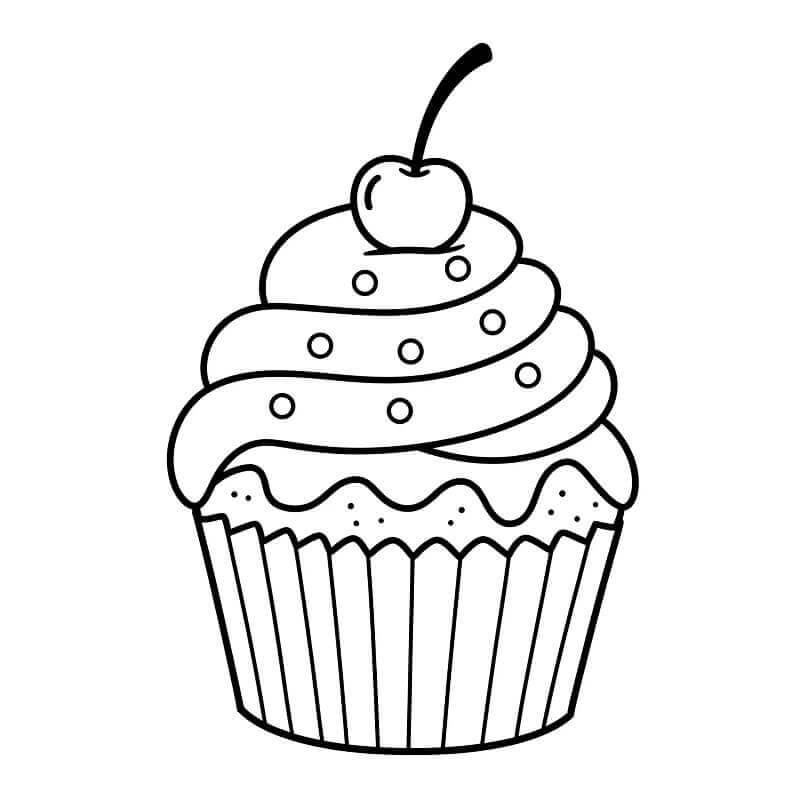 Ingyenesen Nyomtatható Cupcake