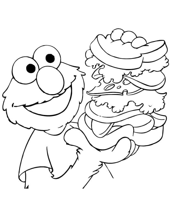 Ingyenesen Nyomtatható Elmo