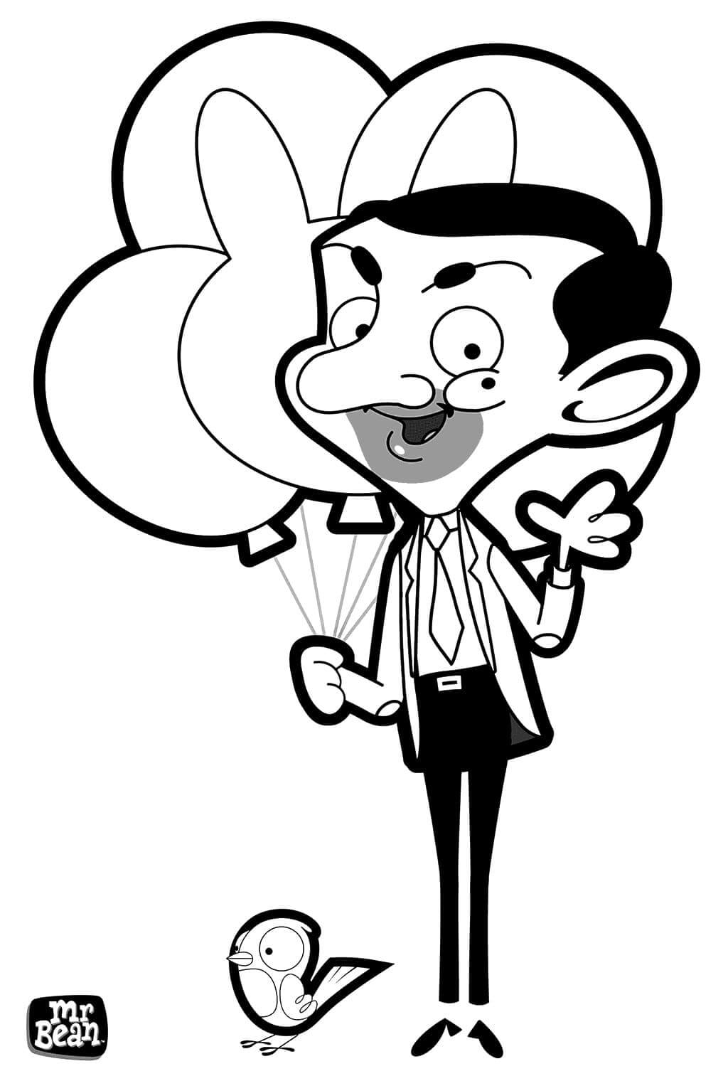 Ingyenesen Nyomtatható Mr Bean