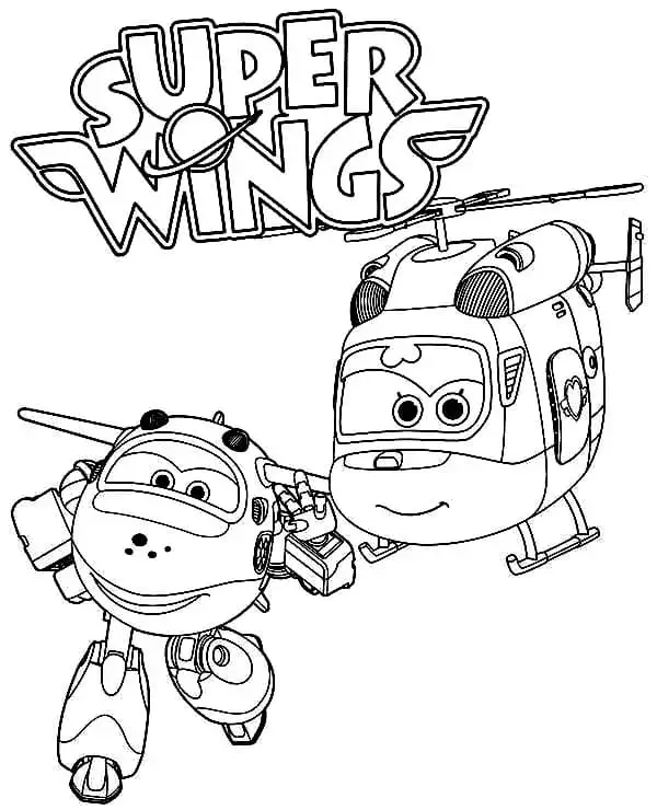 Ingyenesen Nyomtatható Super Wings