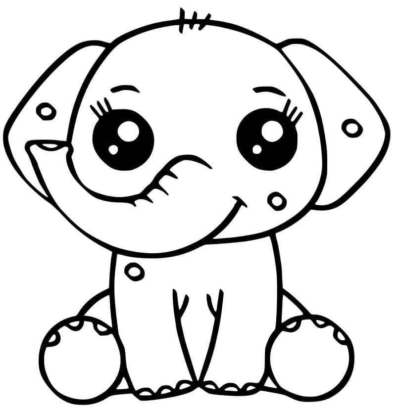 Kawaii elefánt