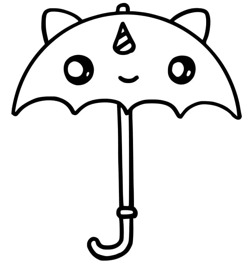 Kawaii esernyő