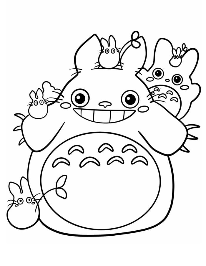 Nyomtasd Totoro