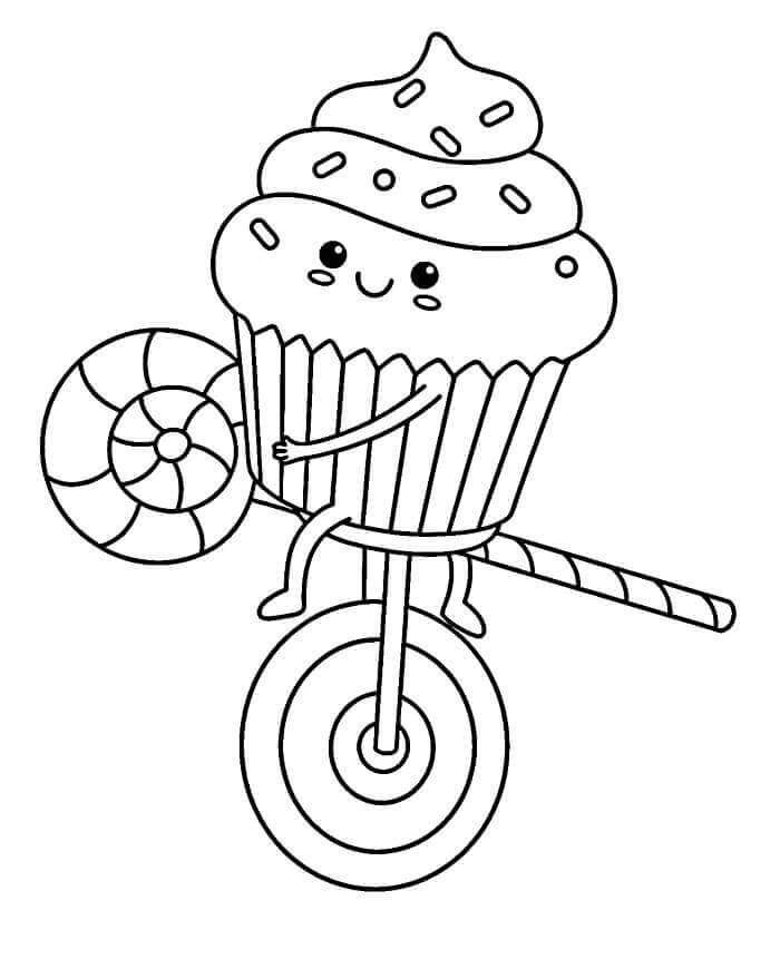 Nyomtatható Cupcake