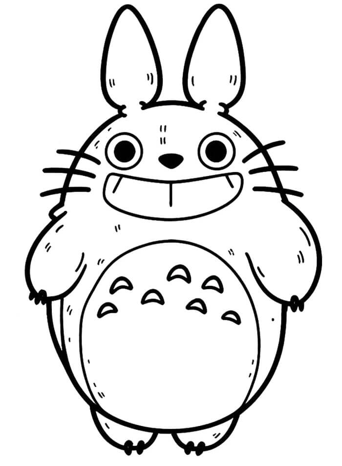 Nyomtatható Ingyenes Totoro