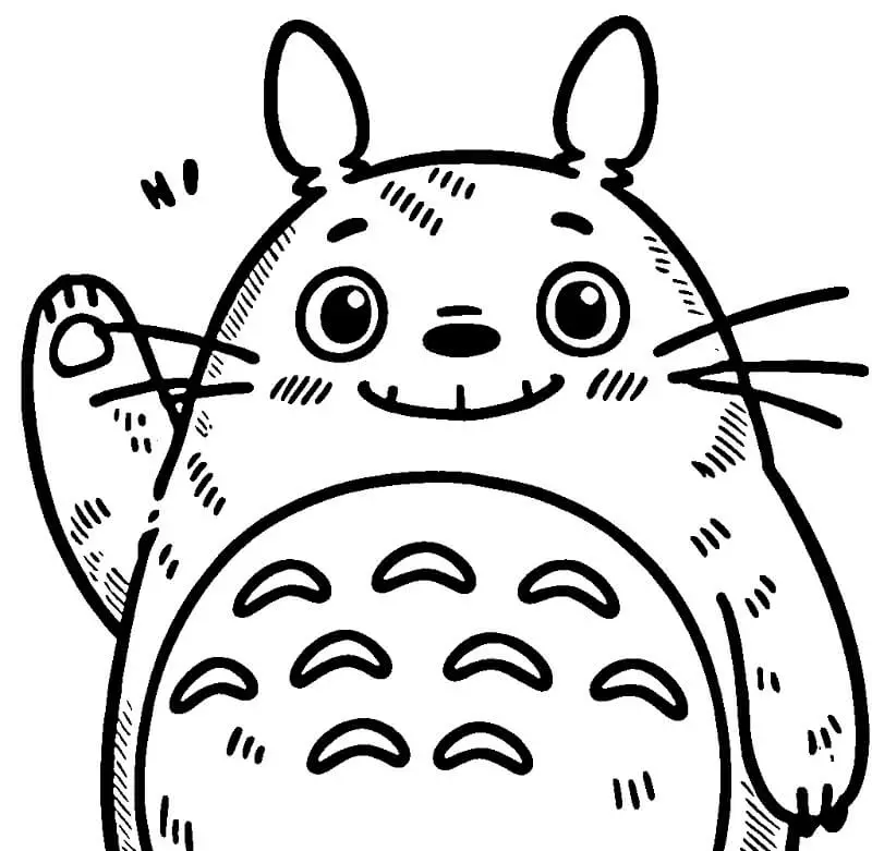 Nyomtatható Totoro Kép