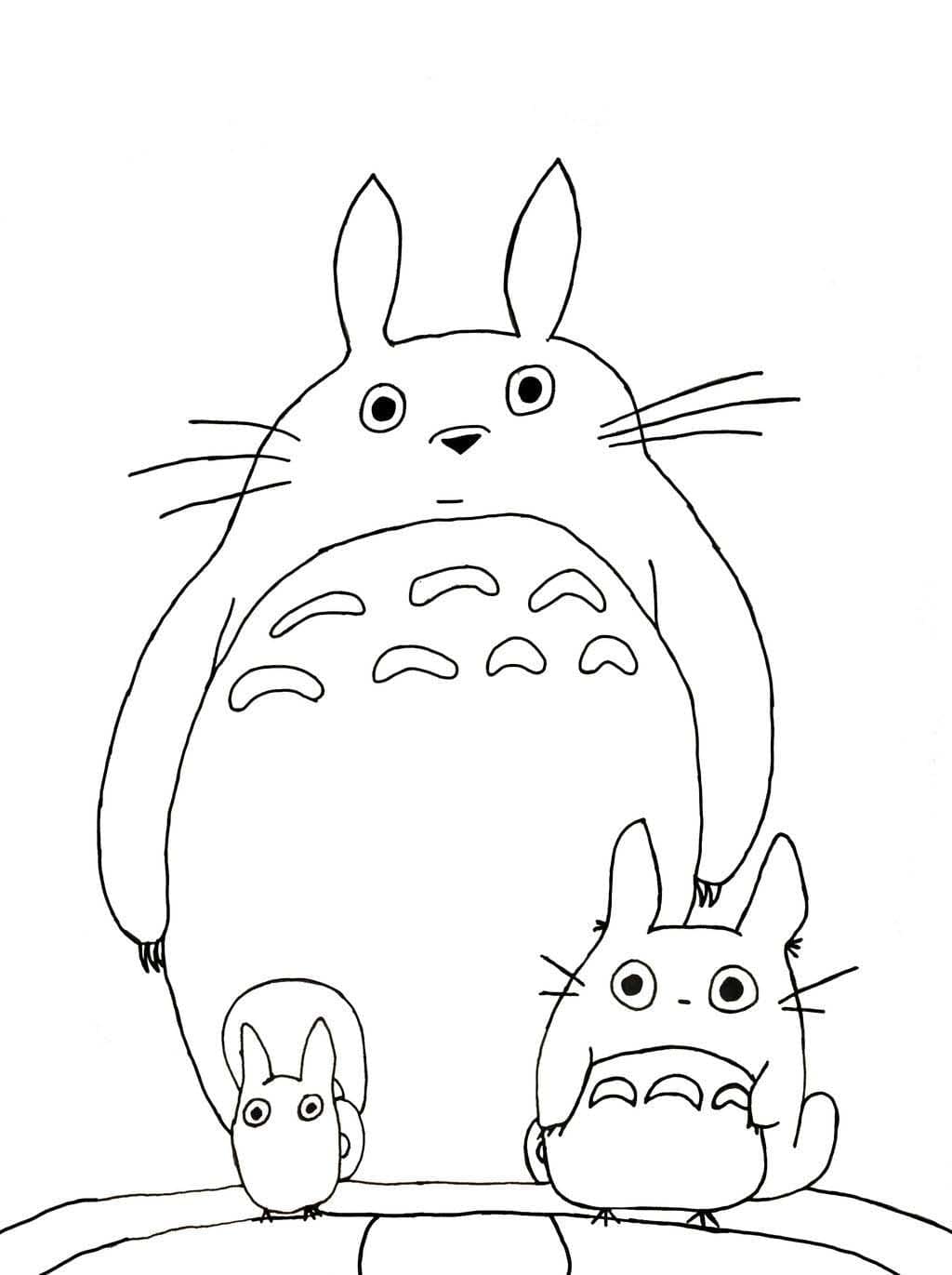 Nyomtatható Totoro