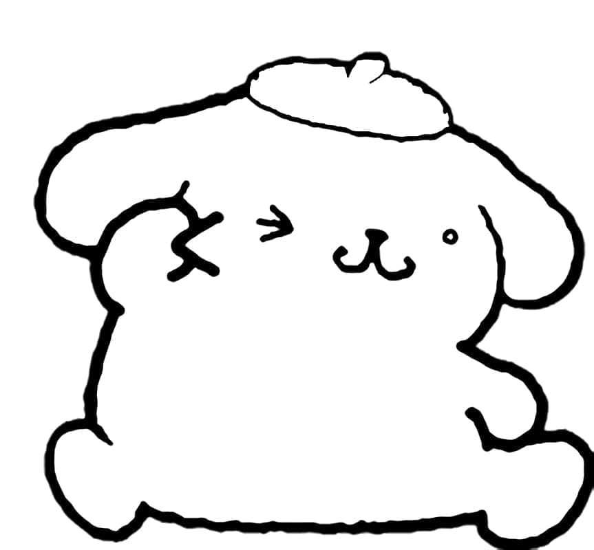 Pompompurin Ingyenesen Nyomtatható