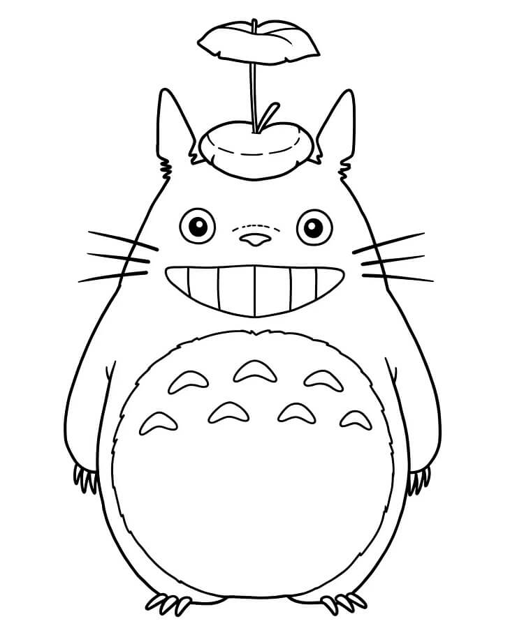 Totoro Nyomtatható Gyerekeknek