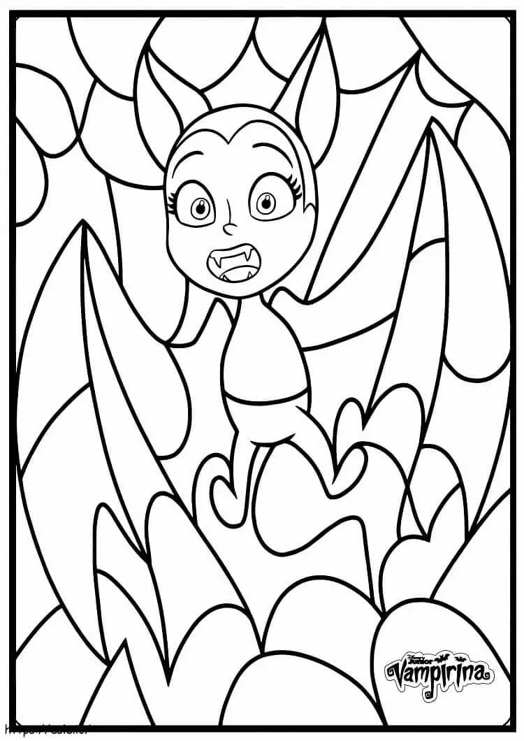 Vampirina Kiszínezéshez