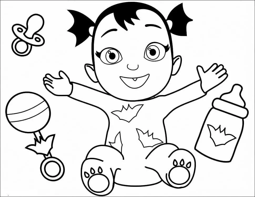 Vampirina Nyomtatható Gyerekeknek