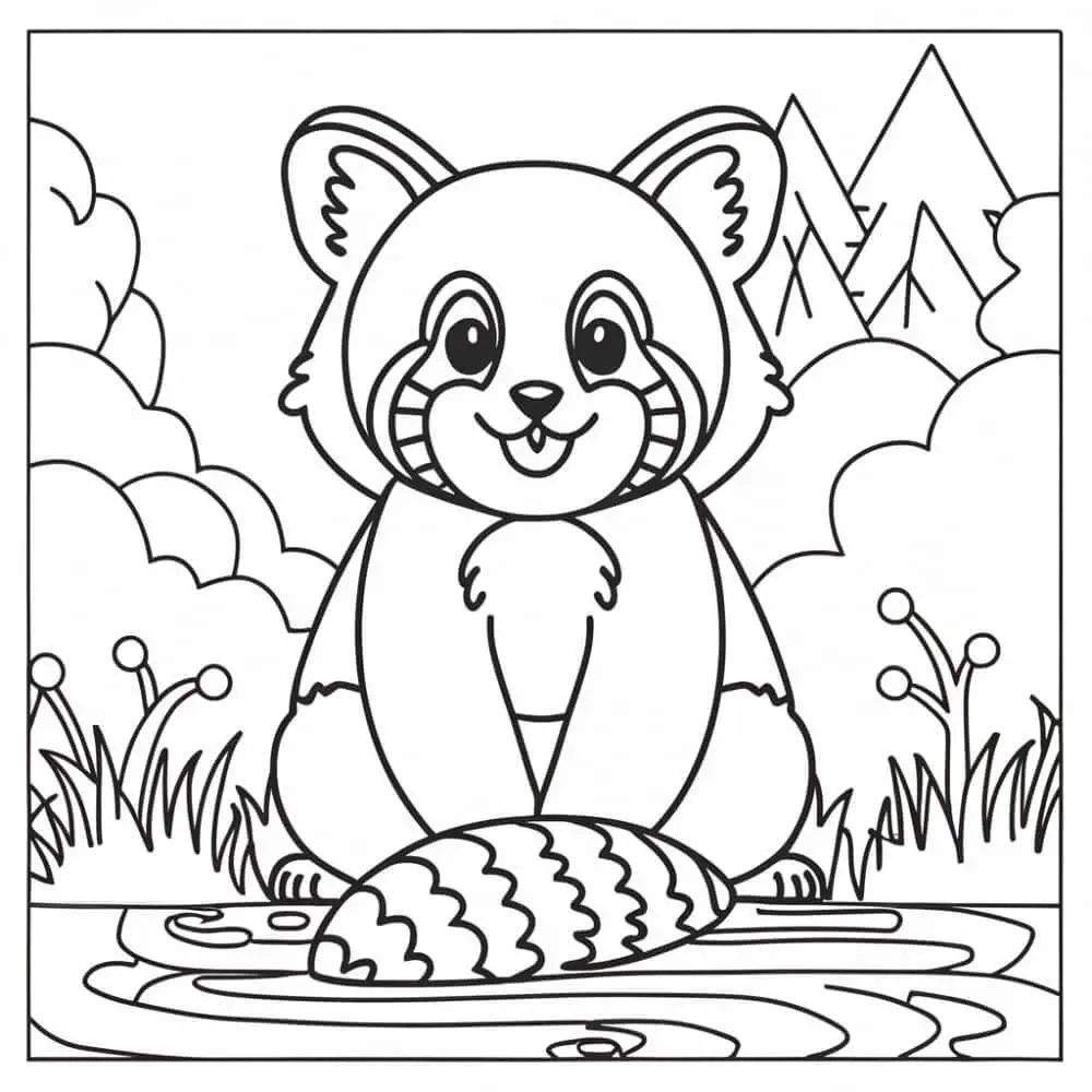 Vörös Panda 3 Éves Gyerekeknek