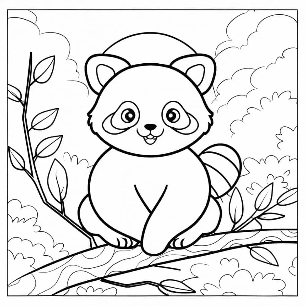 Vörös Panda 4 Éves Gyerekeknek