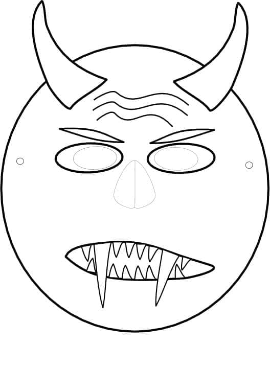 Alap Halloween Maszk