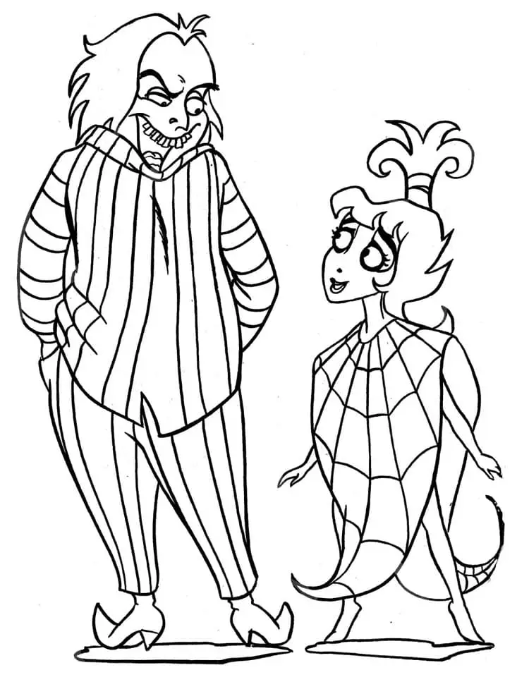 Beetlejuice Nyomtatható Ingyen