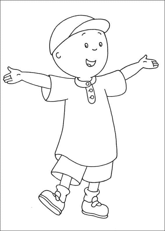 Caillou 3 Éves Gyerekeknek