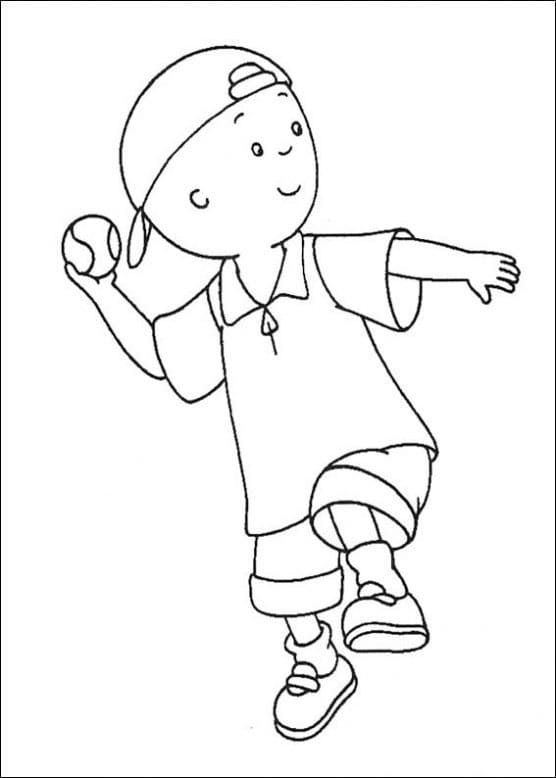 Caillou Nyomtatható Ingyen