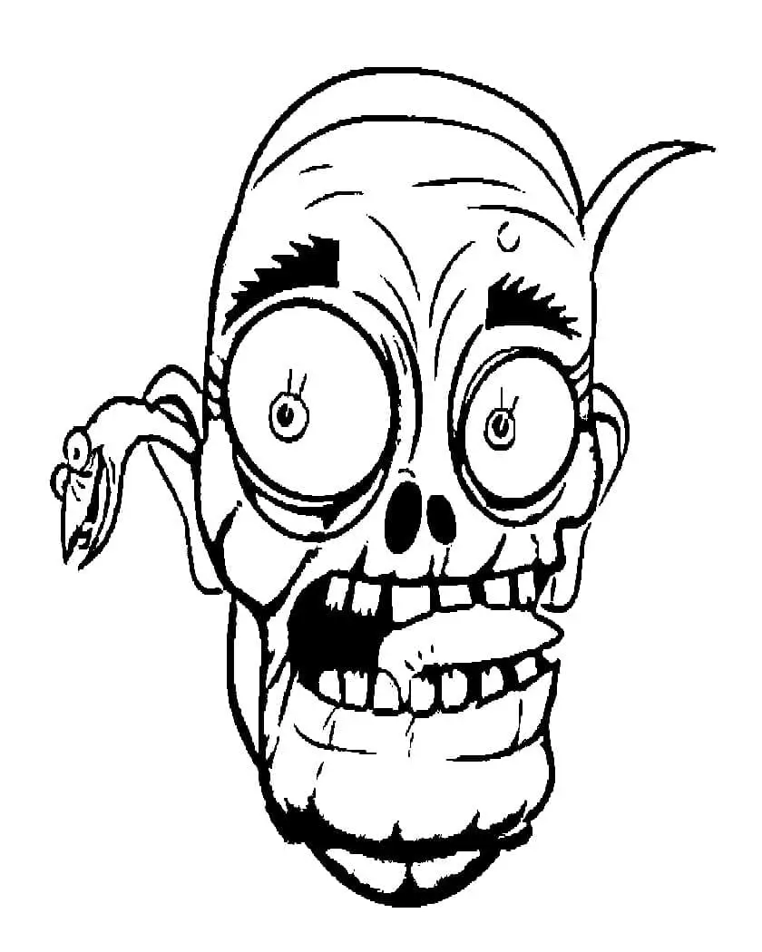 Halloween Maszk Zombi
