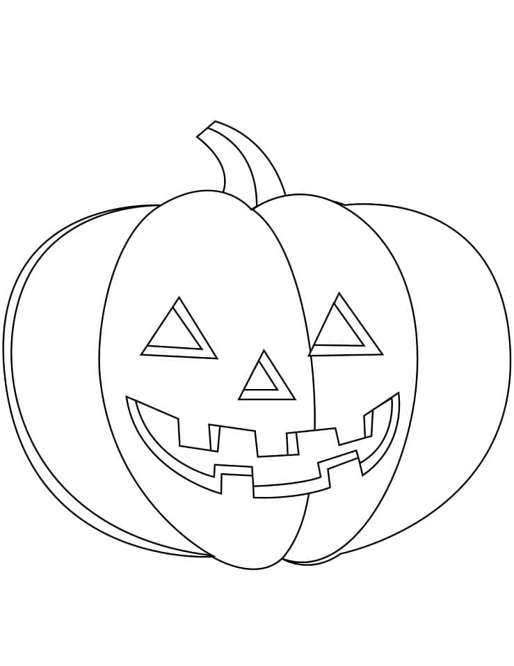 Halloween Tök 5 Éves Gyerekeknek színező