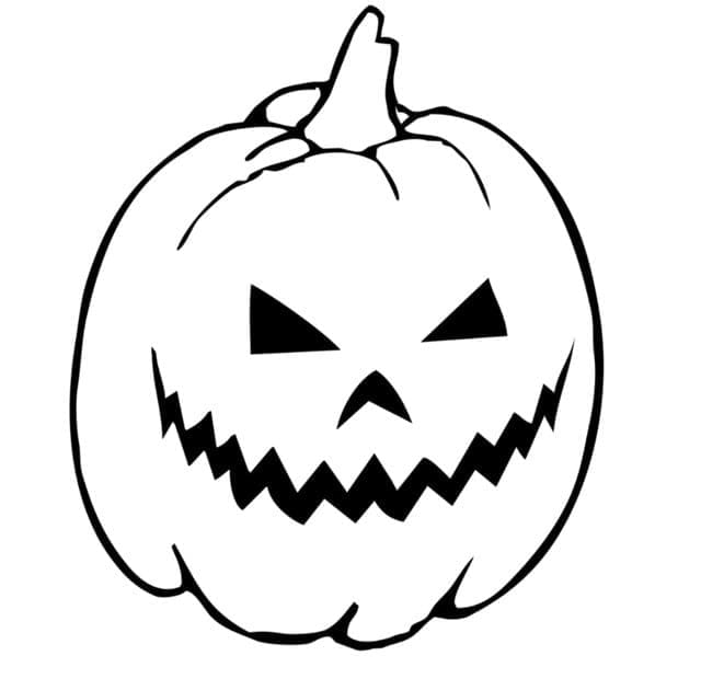 Halloween Tök 6 Éves Gyerekeknek színező