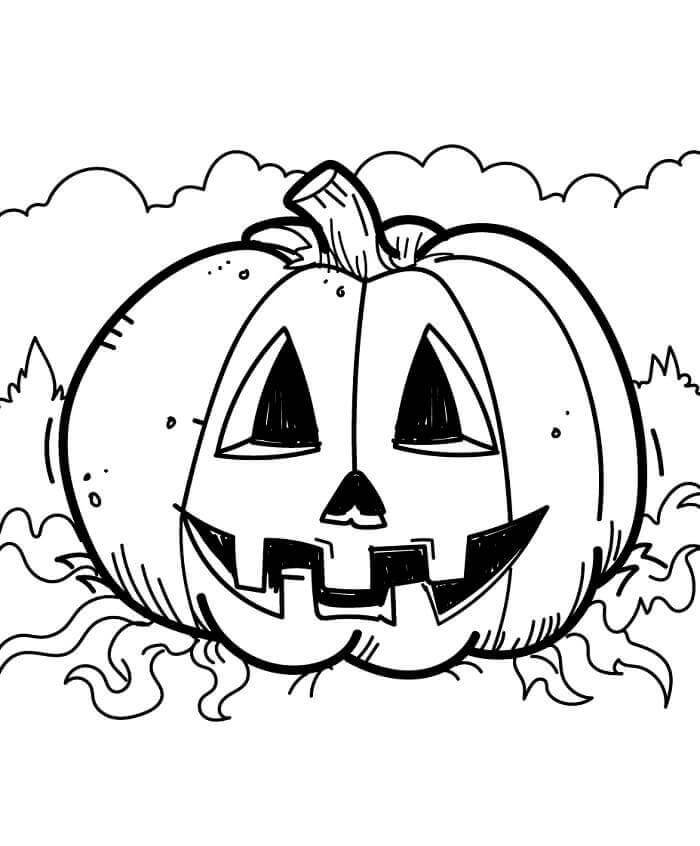 Halloween Tök Nyomtatásra