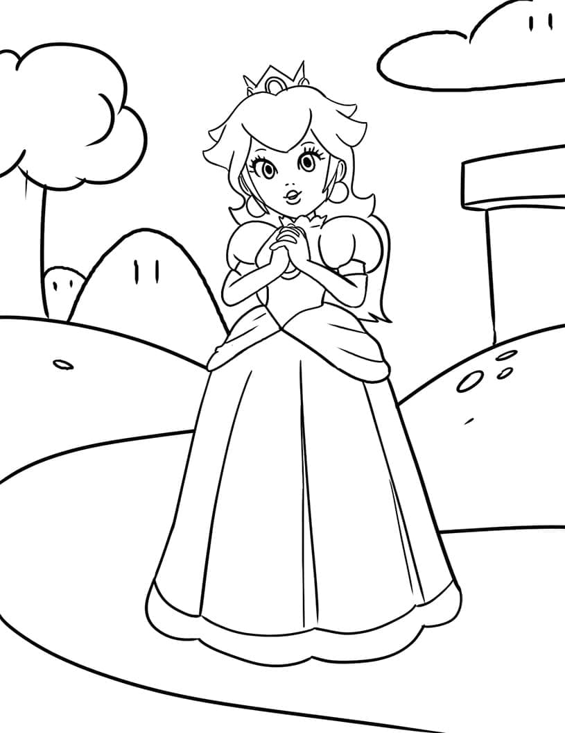Imádnivaló Peach Hercegnő