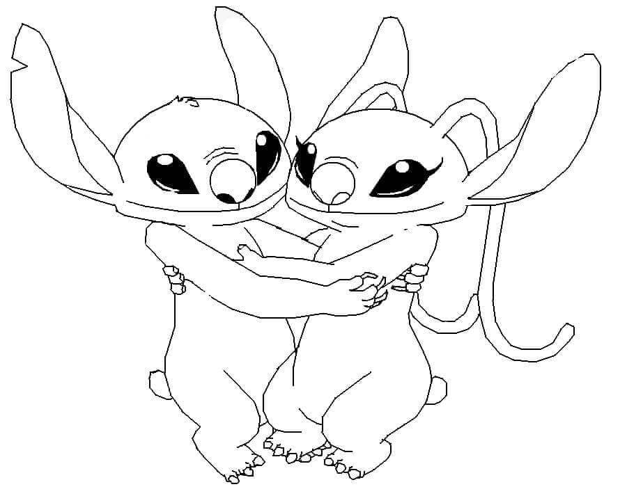 Imádnivaló Stitch és Angel