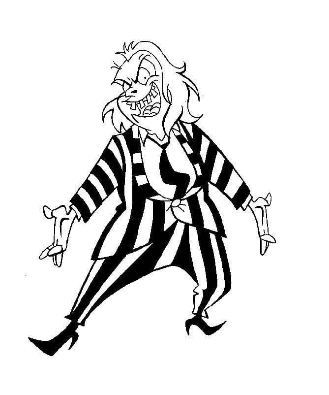 Ingyenes Nyomtatható Beetlejuice