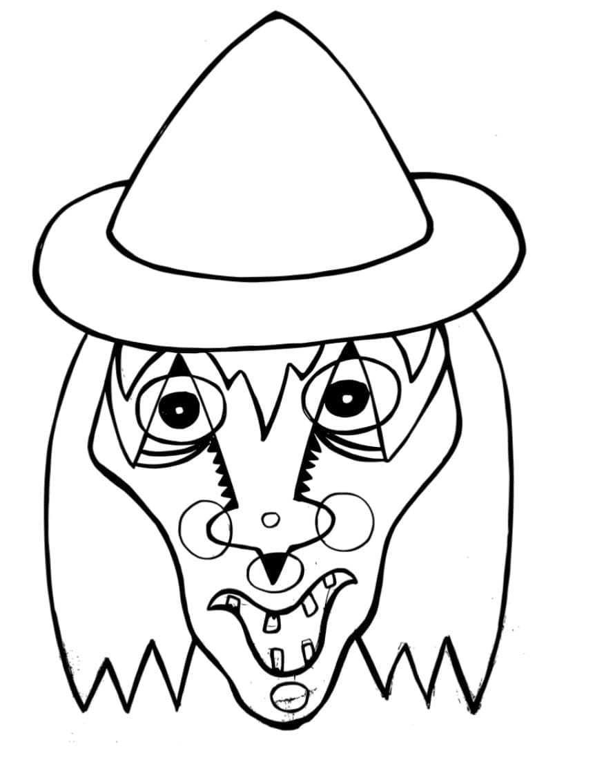 Jósló Halloween Maszk