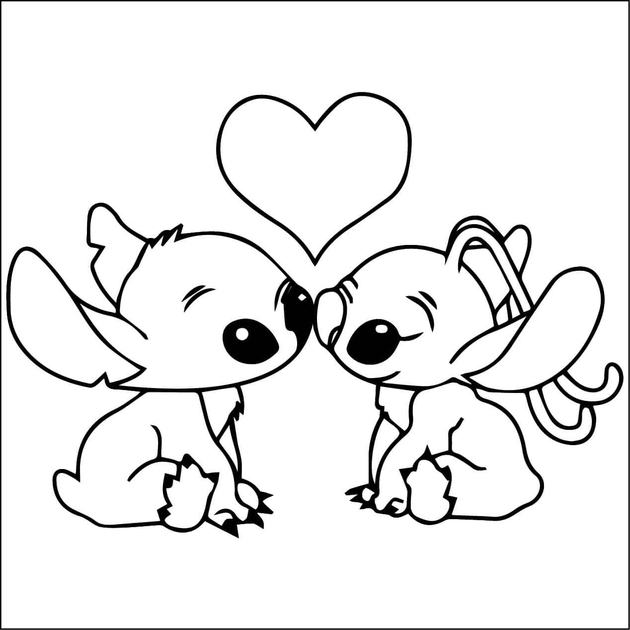 Kép Stitch és Angel