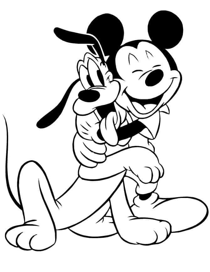 Mickey Ölel Pluto