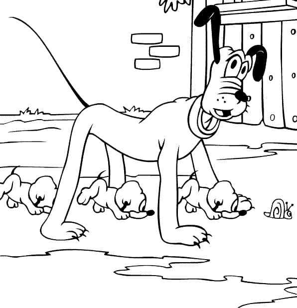 Pluto és Kiskutyák