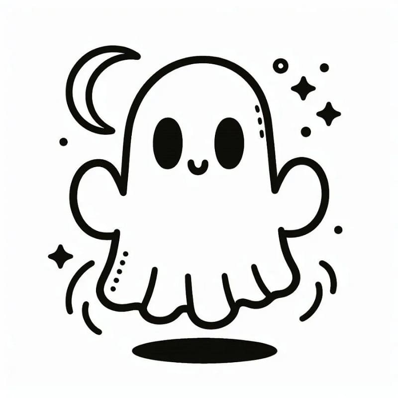 Szellem Halloweenkor