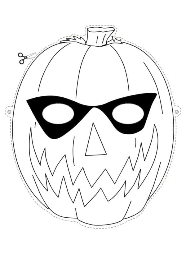 Tök Maszk Halloween