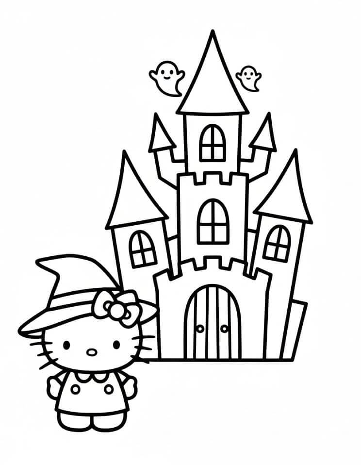 Aranyos Hello Kitty Halloween