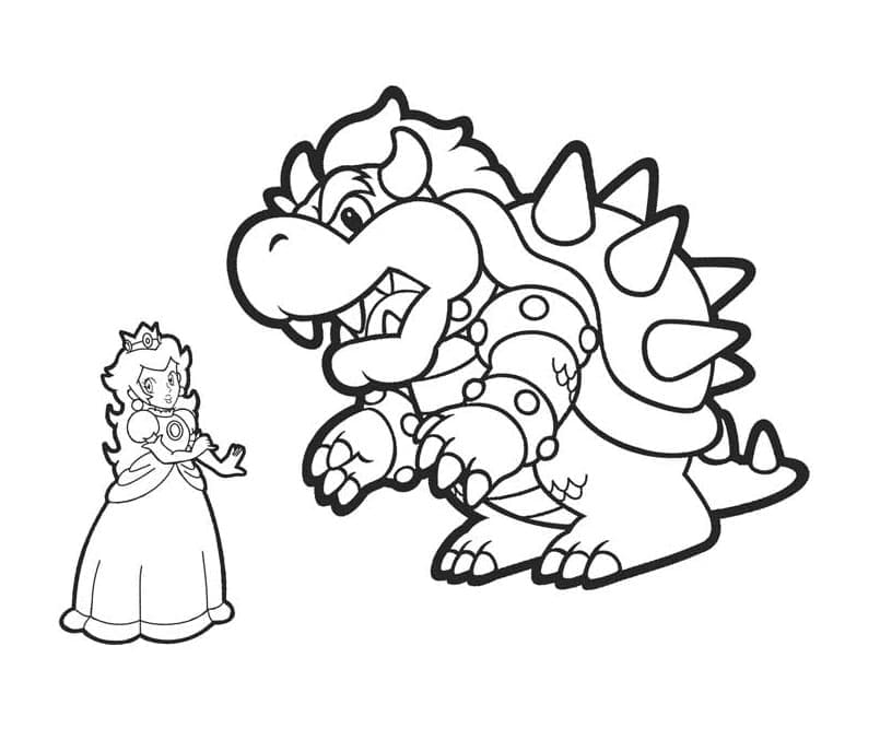 Bowser Nyomtatható Kép