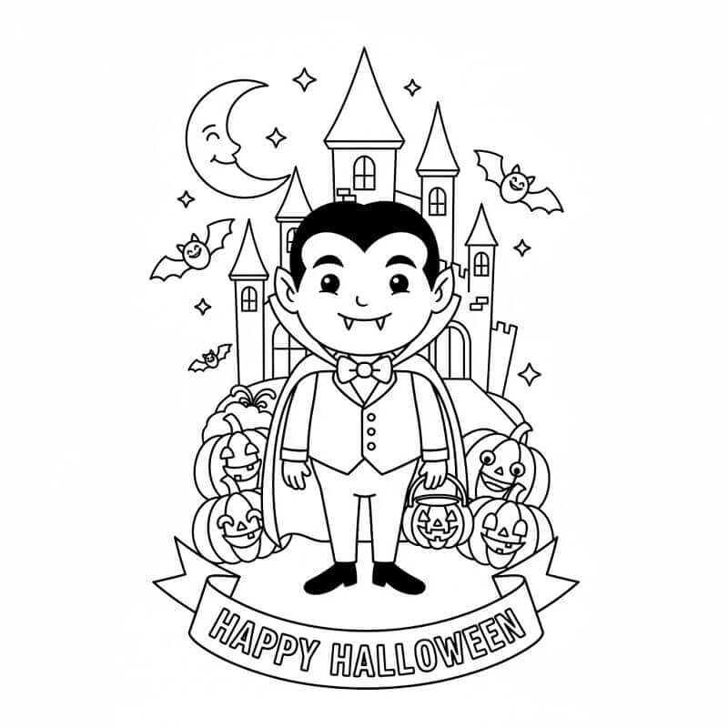 Cuki Halloween Vámpír