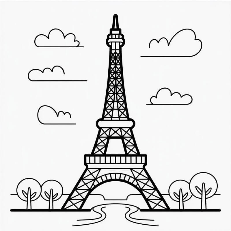Eiffel-torony Franciaországban