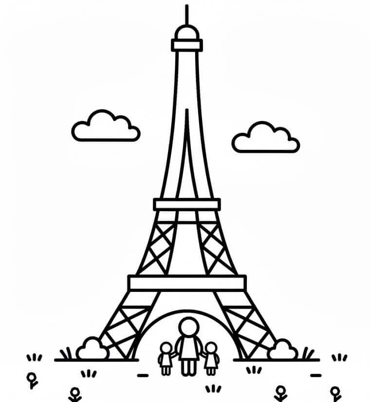 Eiffel-torony Jelenet