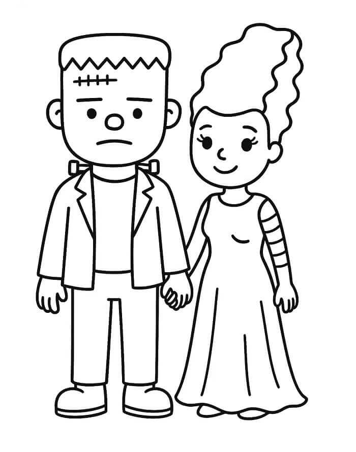 Frankenstein és Feleség