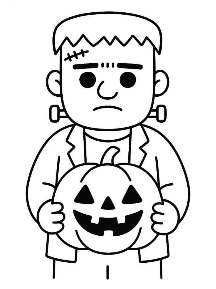 Frankenstein és Halloween Tök