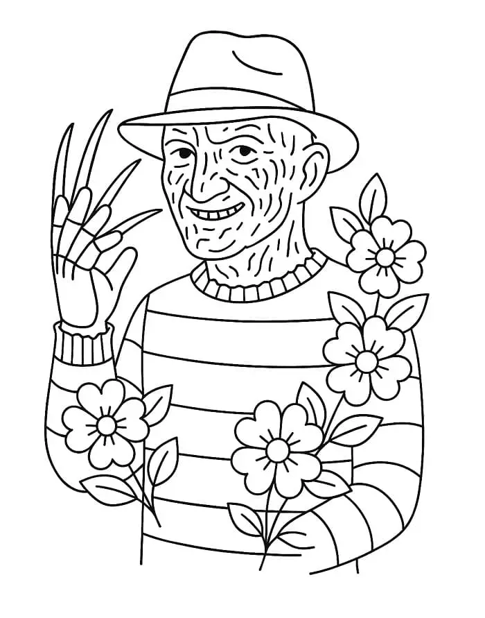 Freddy Krueger Nyomtatásra