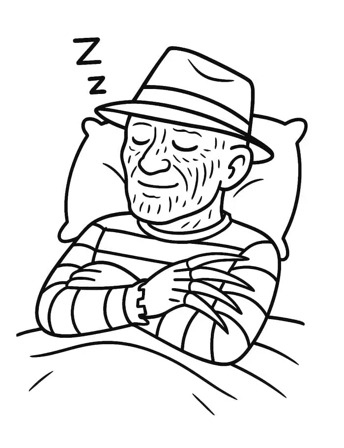 Freddy Krueger Nyomtatható